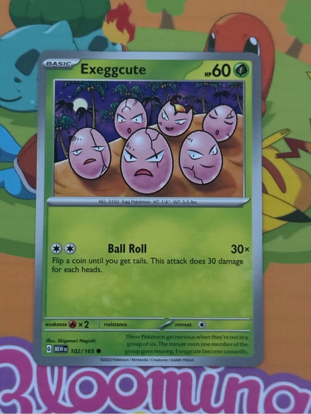 Exeggcute Pokemon 151